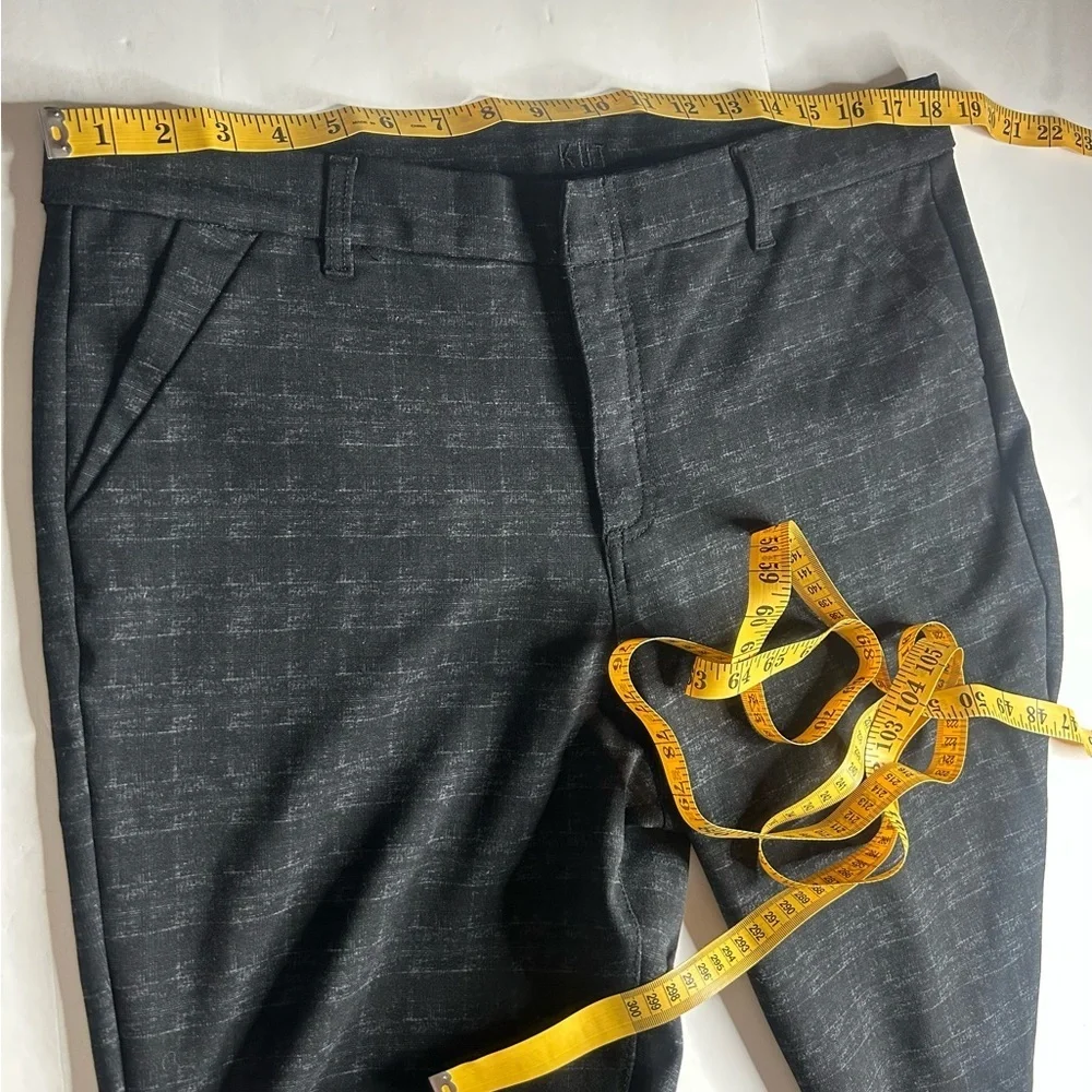 Kut from the Kloth Women’s Fab Ab Black Trouser skinny pants size 16 work wear